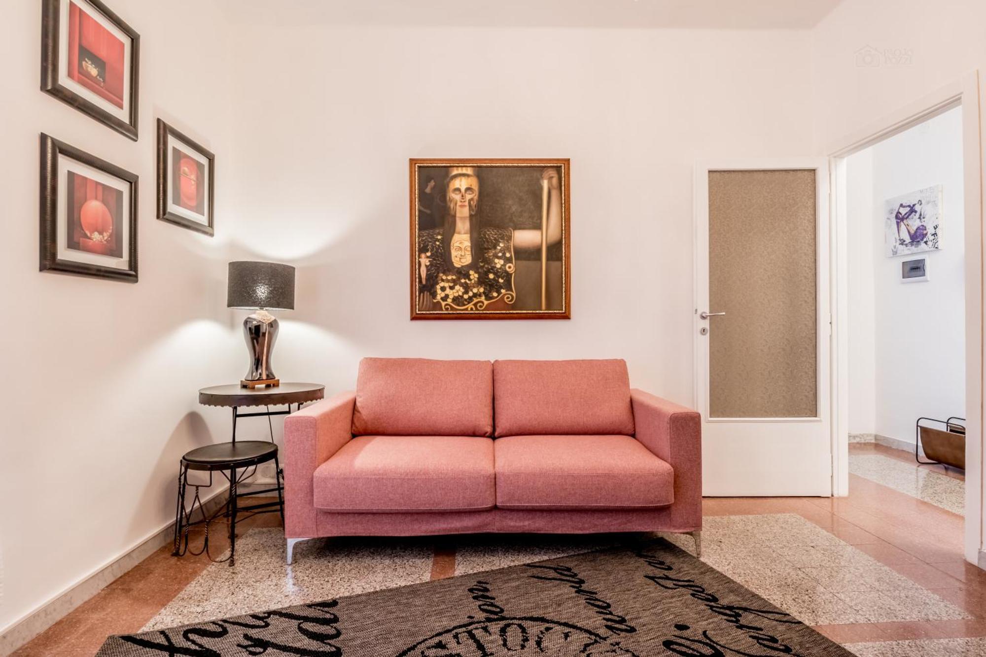 Piazza Vescovio Spazioso Trilocale Rom Exteriör bild